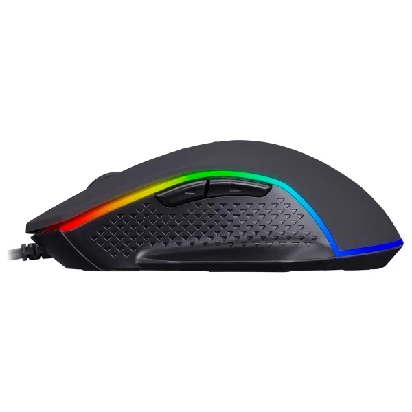 Everest Rage-X2 RGB Makrolu Ergonomik Optik Kablolu Oyuncu Mouse - Görsel 4
