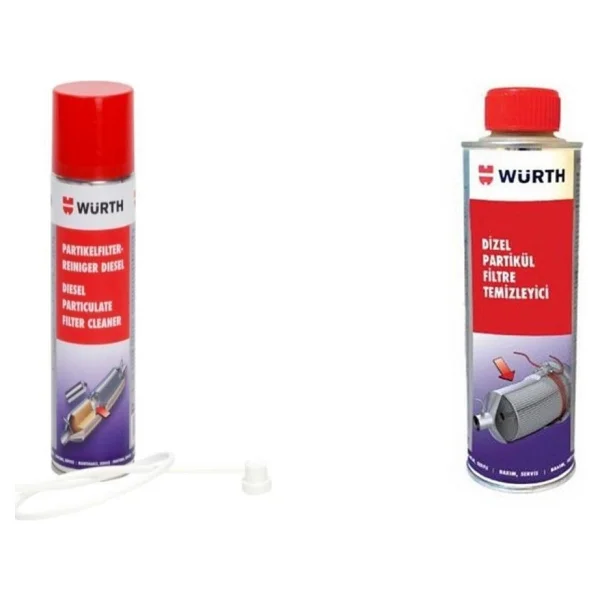 Würth Dizel Partikül Filitre Temizleyici 300 Ml Ve 400 Ml Hortumlu - Görsel 5