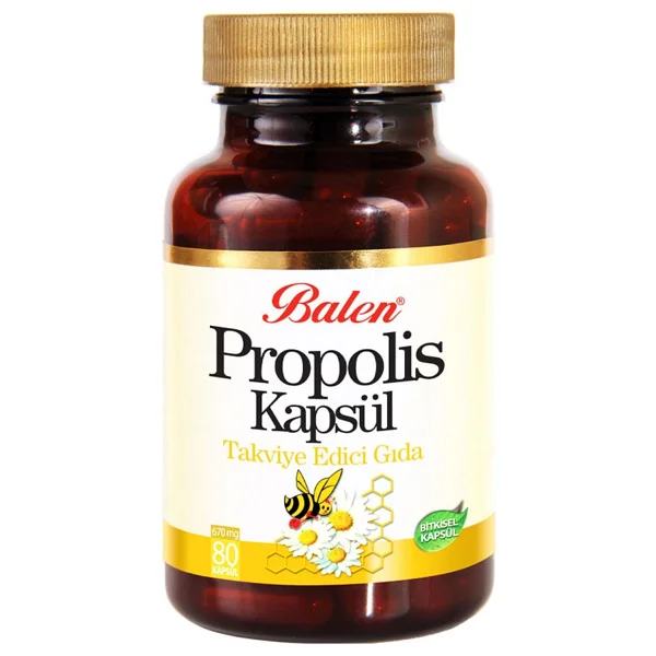 Balen Kudret Narı Propolisi 375mg 60 Kap+Propolis 80 Kap 670mg - Görsel 6