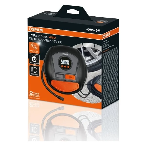 Osram Tyreinflate 450 Araç Kompresörü - Görsel 3
