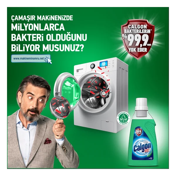 Calgon 750 Ml Antibakteriyel Ekstra Hijyen Jel - Görsel 3