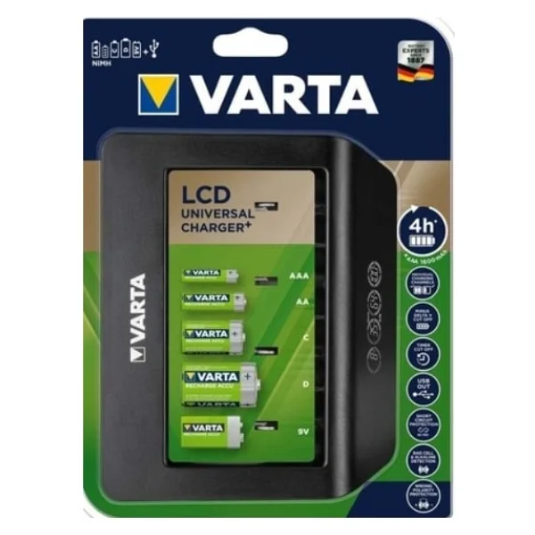 Varta 57688 Lcd Universal USB Pil Şarj Cihazı - Görsel 6