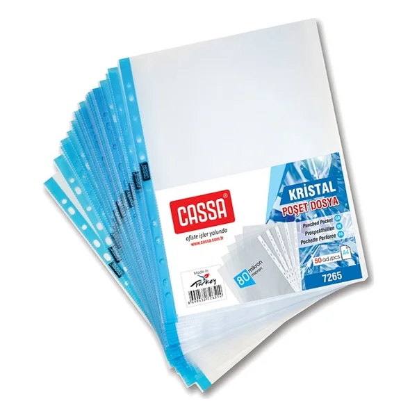 Cassa Kristal Poşet Dosya 100 Mikron - Görsel 2