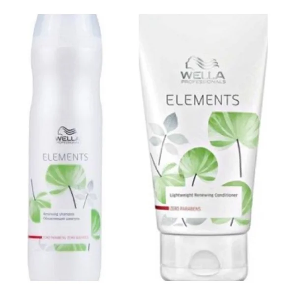 Wella Elements Renewing Sülfatfree Shampoo 250ml.+ Krem 200ml. 2 Ürün - Görsel 2