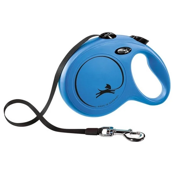 Flexi New Classic 8 M Şerit Large Mavi Otomatik Köpek Tasması - Görsel 4