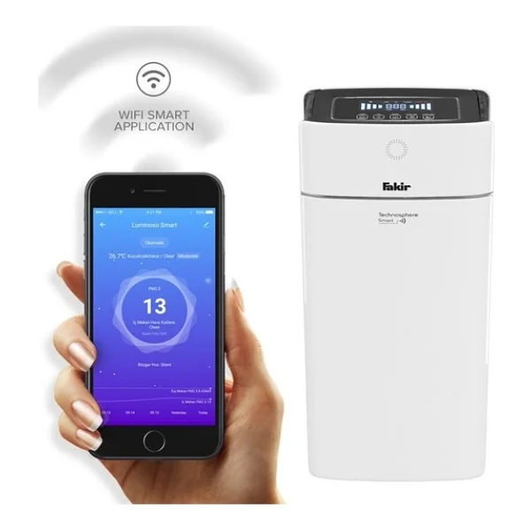 Fakir Technosphere Smart Akıllı İyonik Hava Temizleyici - Görsel 2