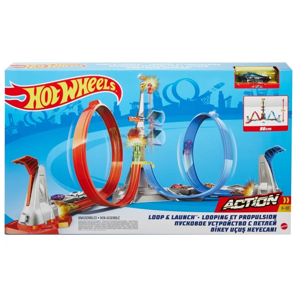 Hot Wheels Dikey Uçuş Heyecanı Pist Seti Grw39 - Görsel 8