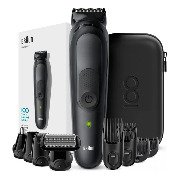 Braun Mgk 7020 100. Yıl Özel Max Serisi + Tasarım Çanta Erkek Bakım Seti - Görsel 9