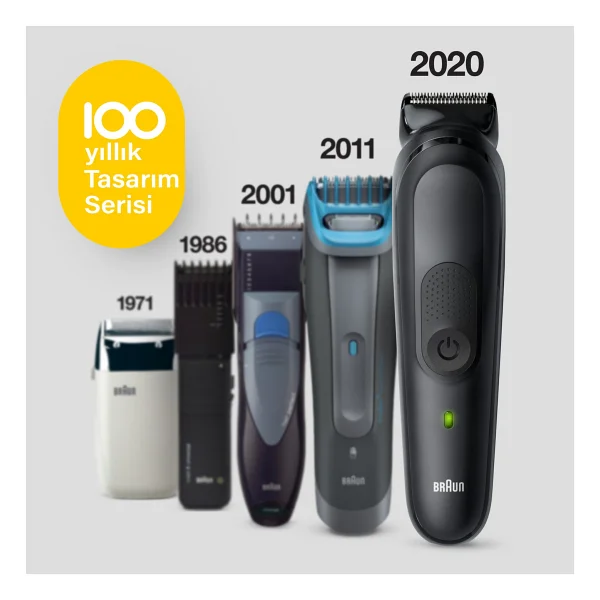 Braun Mgk 7020 100. Yıl Özel Max Serisi + Tasarım Çanta Erkek Bakım Seti - Görsel 6
