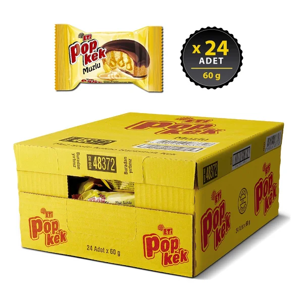 Eti Popkek Muzlu Kek 60 Gr 24'lü - Görsel 2