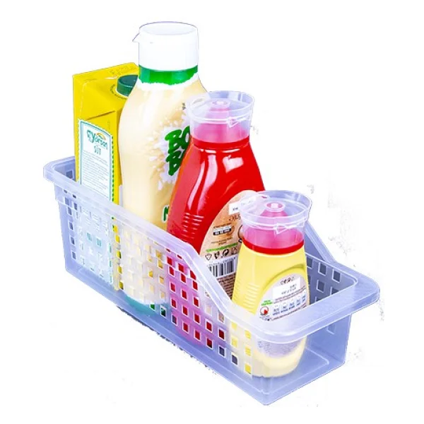 Decobella Buzdolabı Raf Düzenleyici Organizer Sepet - 1 Adet - Görsel 5