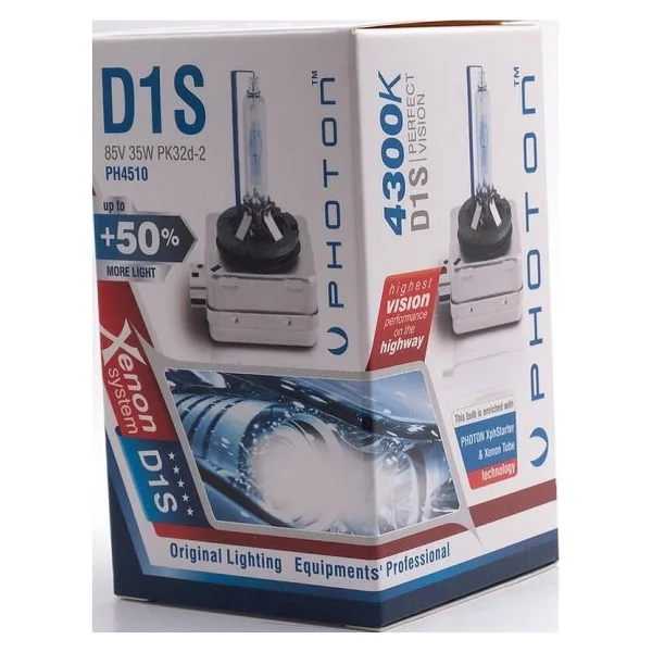 Photon D1s Xenon Ampul Photon 4300k %50 Fazla Işık - Görsel 4
