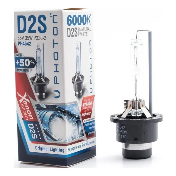 Photon D2S Xenon Ampul 6000K +%50 Fazla Işık - Görsel 3