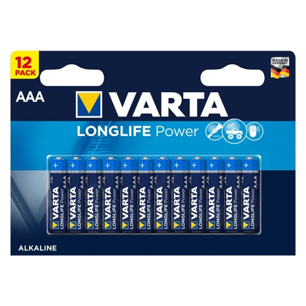 Varta Longlife Power 8'li Alkalin Aaa İnce Kalem Pil - Görsel 10