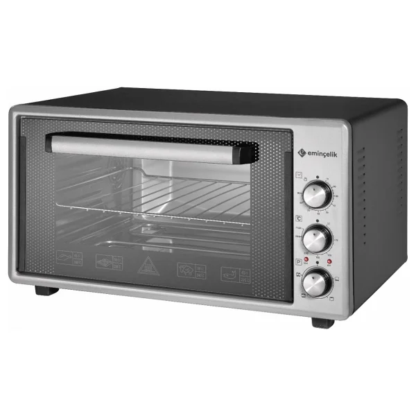 Eminçelik Mo 5045 W Yoğurt Yapma Fonksiyonlu 45 Lt Beyaz Midi Fırın - Görsel 4