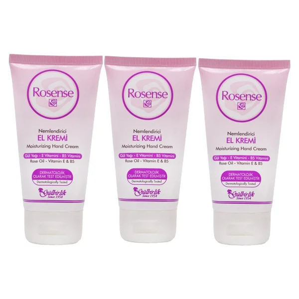 Rosense Ne Mlendirici El Kremi Tüp 75 Ml X 3 Adet - Görsel 2