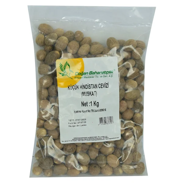 Doğan Baharat 1000 Gr Küçük Hindistan Cevizi Muskat - Görsel 2