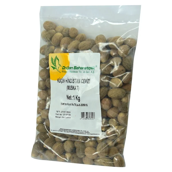 Doğan Baharat 1000 Gr Küçük Hindistan Cevizi Muskat - Görsel 3
