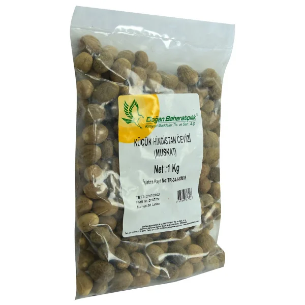 Doğan Baharat 1000 Gr Küçük Hindistan Cevizi Muskat - Görsel 4