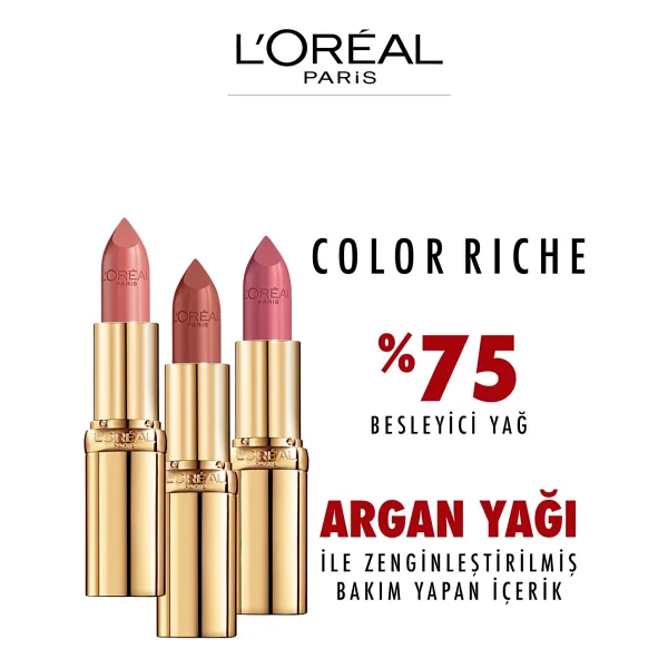 L'oreal Paris Color Riche Saten Bitişli 110 Made In Paris Stick Ruj - Görsel 10