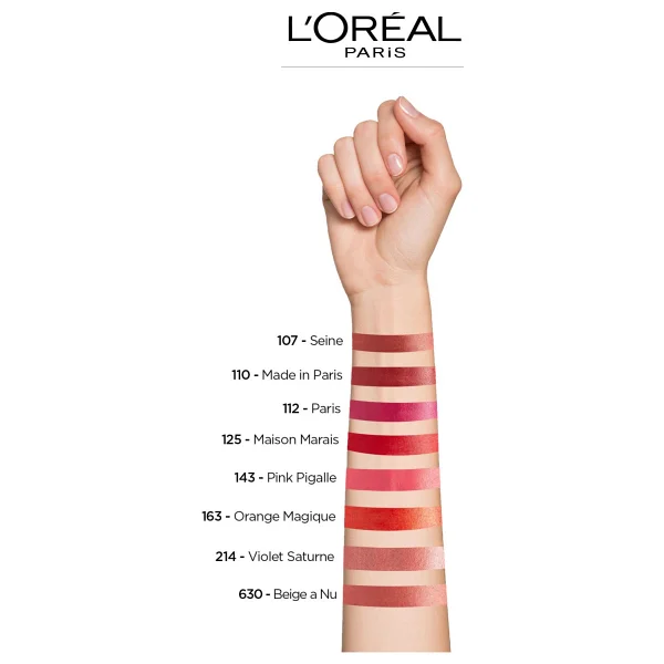 L'oreal Paris Color Riche Saten Bitişli 125 Maison Marais Stick Ruj - Görsel 5