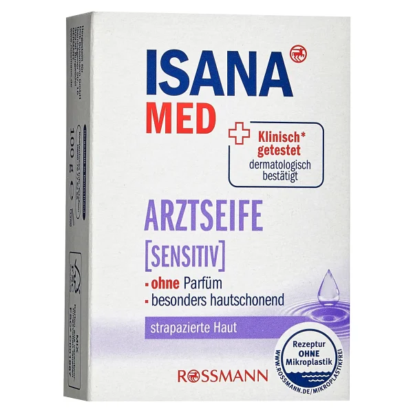 Isana Katı Sabun Hassas Ciltler İçin Parfümsüz 100 Gr Dermatolojik Olarak Onaylı - Görsel 3