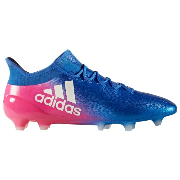 Adidas X16.1 Fg Profesyonel Çim Saha Kramponu Art BB5619 - Beyaz - Mavi - Pembe - 43,5 - Görsel 6
