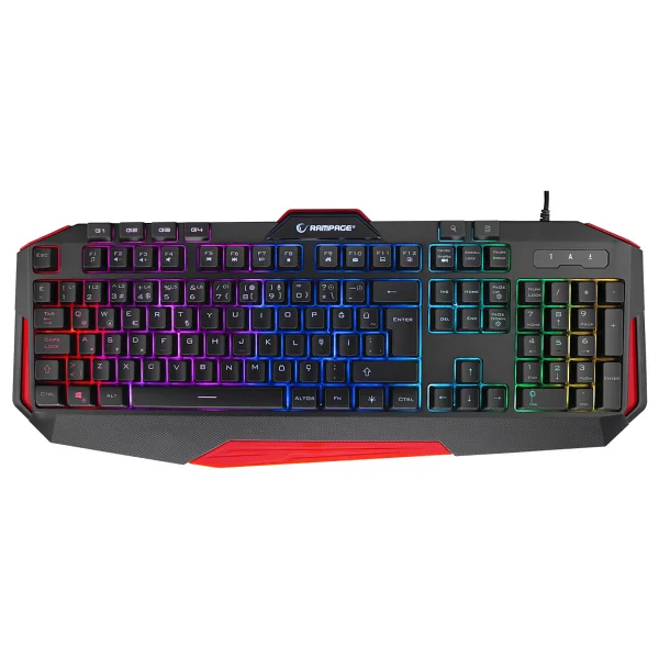 Rampage Alpor Pro Kb-Rx7 RGB Kablolu Oyuncu Klavyesi - Görsel 6