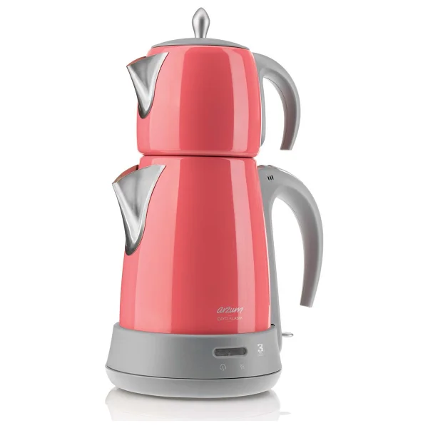 Arzum Ar3019 Çaycı Klasik 1650 W Çelik Çay Makinesi - Görsel 2