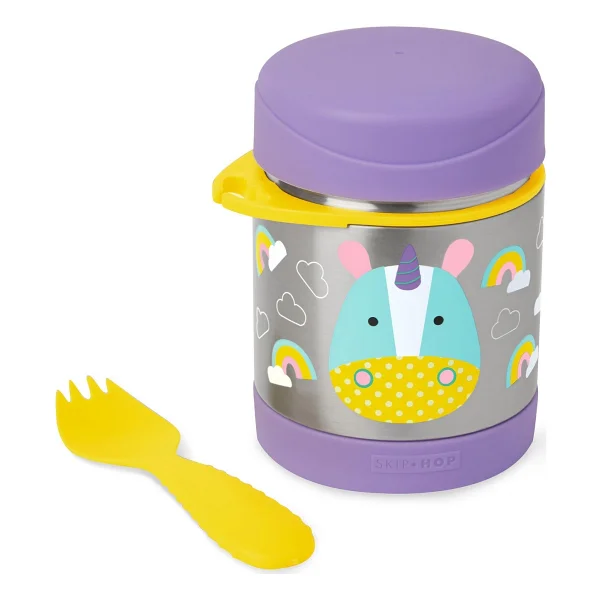 Skip Hop Zoo Unicorn Paslanmaz Çelik Termos 325 Ml - Görsel 6
