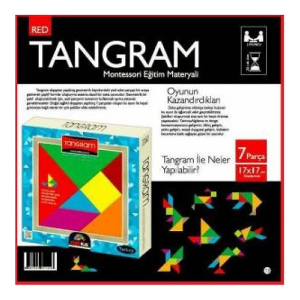 Redka Renkli Tangram - Görsel 2