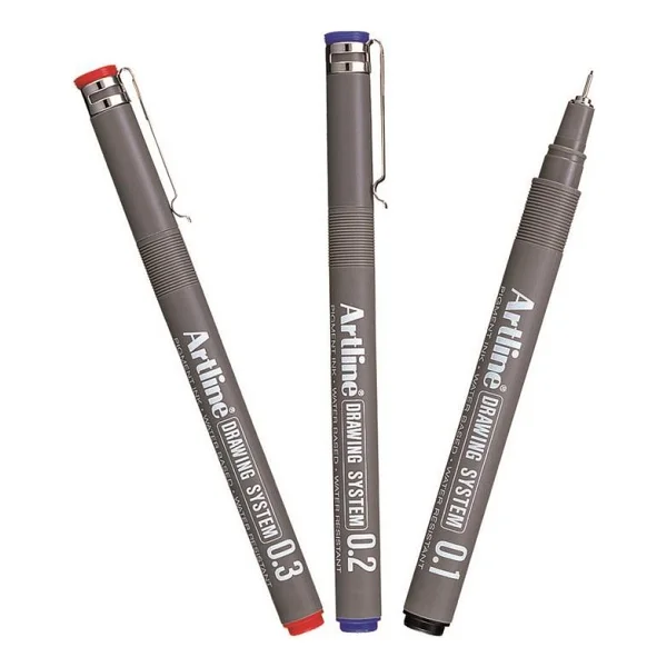 Artline 233 0.3 Mm Siyah Teknik Çizim Kalemi - Görsel 10
