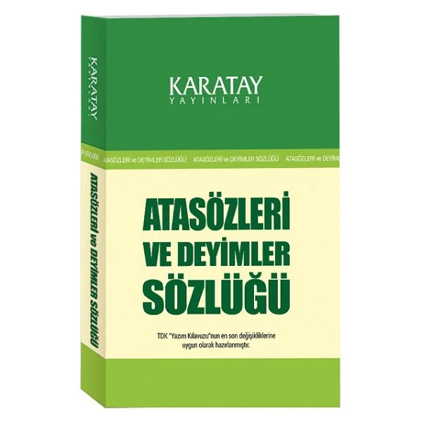 Atasözleri Ve Deyimler Sözlüğü Karton Kapak - Görsel 10