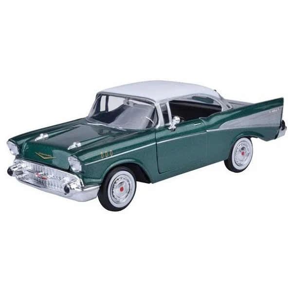Vardem 1:24 73228ac 1957 Chevy Bel Air 12 Model Araba - Görsel 6
