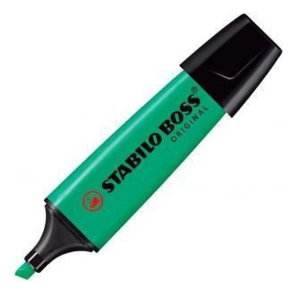Stabilo Boss Original Turkuaz Fosforlu Kalem - Görsel 2