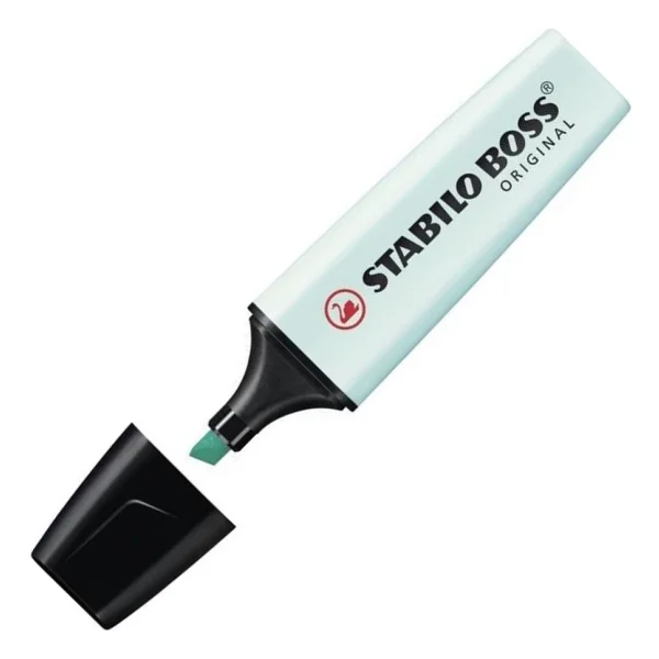 Stabilo Boss Original Pastel Turkuaz 70/113 Fosforlu Kalem - Görsel 5