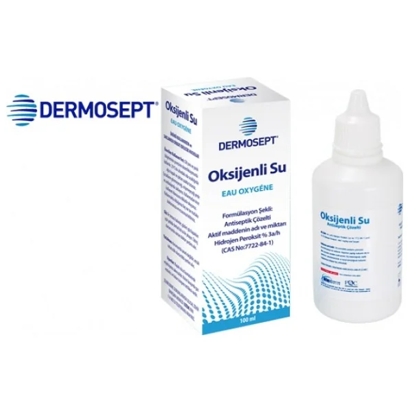 Dermosept Oksijenli Su 100 Ml - 5 Adet - Görsel 2