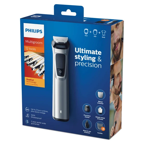 Philips Multigroom 7000 Serisi Mg7710/15 12'si 1 Arada Erkek Bakım Seti - Görsel 4