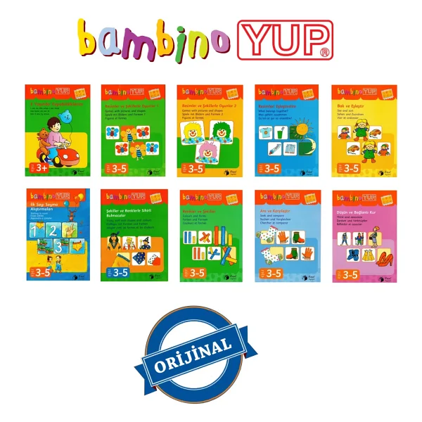 Bambinoyup 3+ Yaş Eğitim Seti - Görsel 4