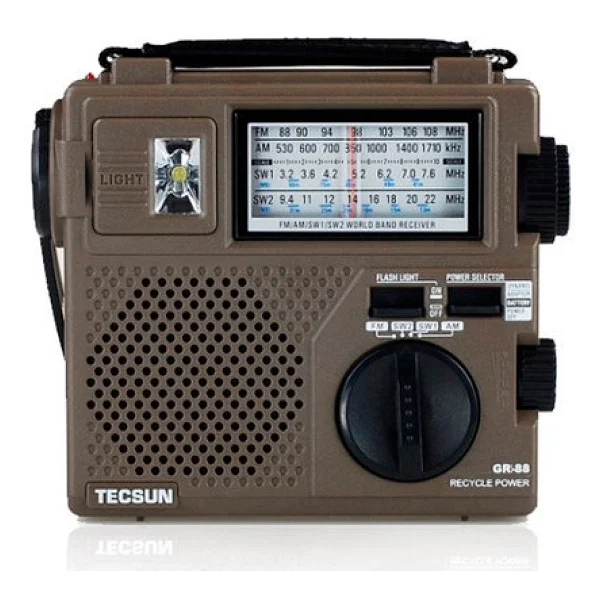 Tecsun Gr-88 El Şarjlı Dünya Radyosu - Görsel 7