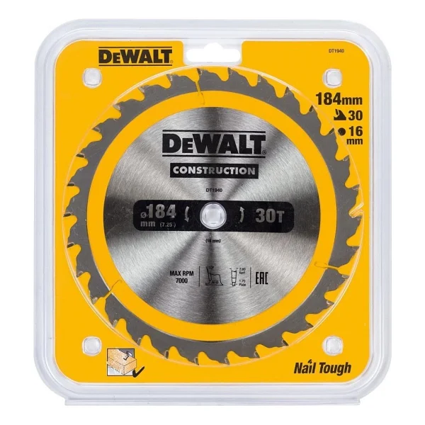 Dewalt Dt1938 184/16 Mm Elmas Daire Testere Bıçağı - Görsel 2
