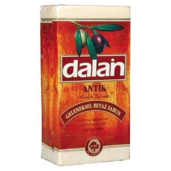 Dalan Antik Zeytin Yağlı Geleneksel Beyaz Kalıp Sabun-5 Adet - Görsel 2