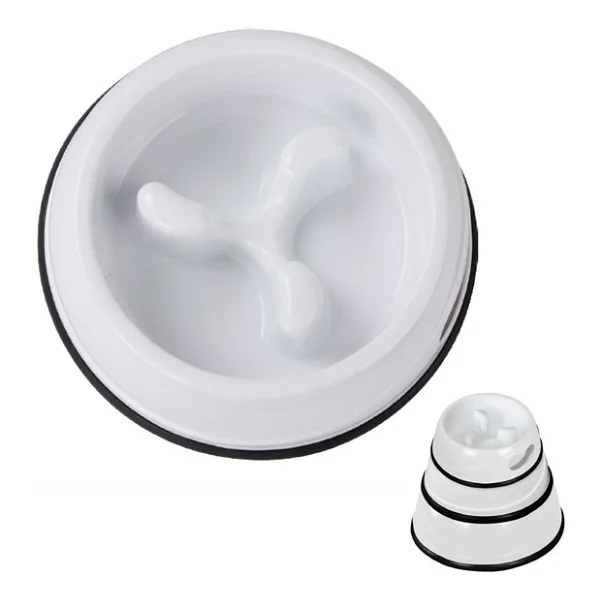 Pawise Slow Feeding Bowl 500 Ml Yavaş Yeme Mama Kabı - Görsel 2