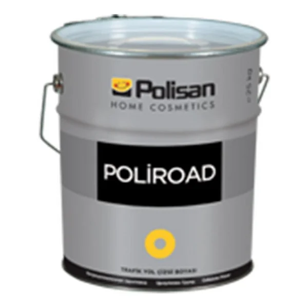 Polisan Yol Çizgi Boyası Poliroad Sarı 25 Kg - - - Görsel 2