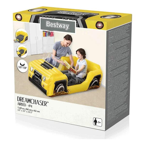 Bestway 67714 Pompalı Çocuk Şişme Yatak - Görsel 3