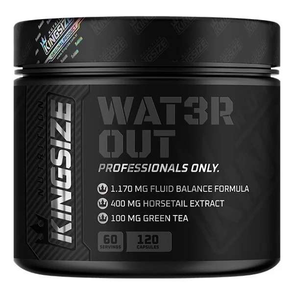 Kingsize Nutrition Wat3r Out 120 Kapsül - Görsel 2