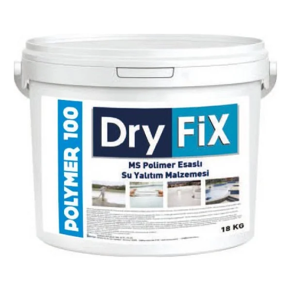 Dryfix Polymer100 18 Kg Polimer Esaslı Su Yalıtım Malzemesi - Görsel 2