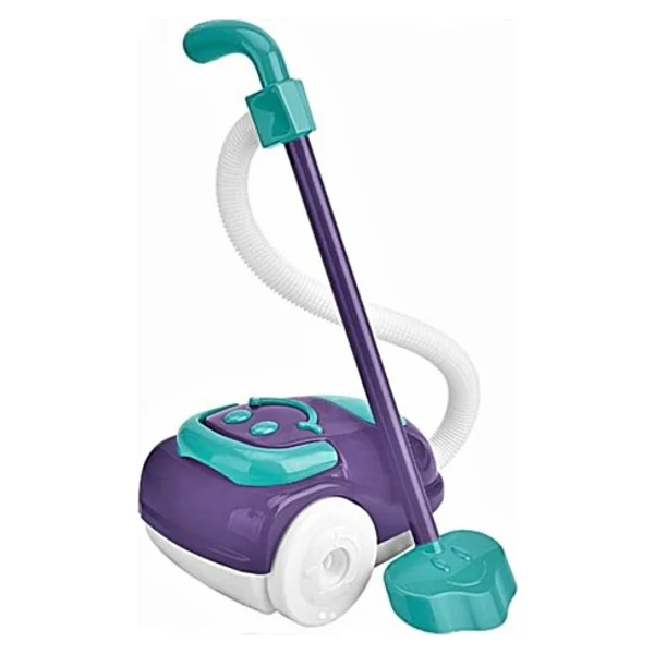King Toys Çocuklar Için Oyuncak Sevimli Elektrik Süpürgesi Pembe-Mor Renk - Görsel 6
