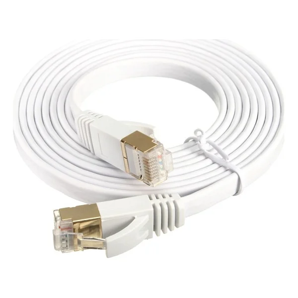 Alfais 4262 Cat7 Ethernet Rj45 Internet Kablosu 10 Metre Yassı 10gbps 600mhz - Görsel 9