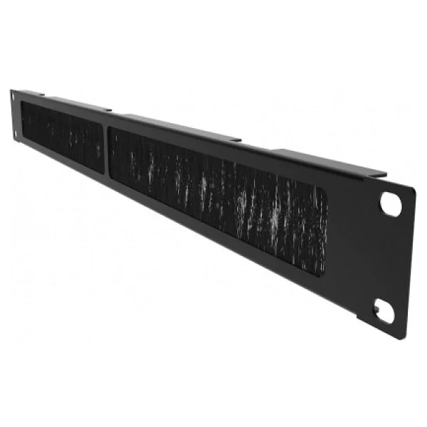 Kastap 1u 19'' Fırçalı Metal Kapama Paneli, Rack Kabinet Aksesuarı - Görsel 2
